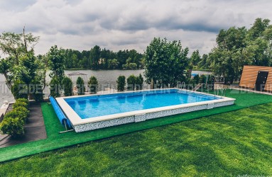Строительство бетонного бассейна